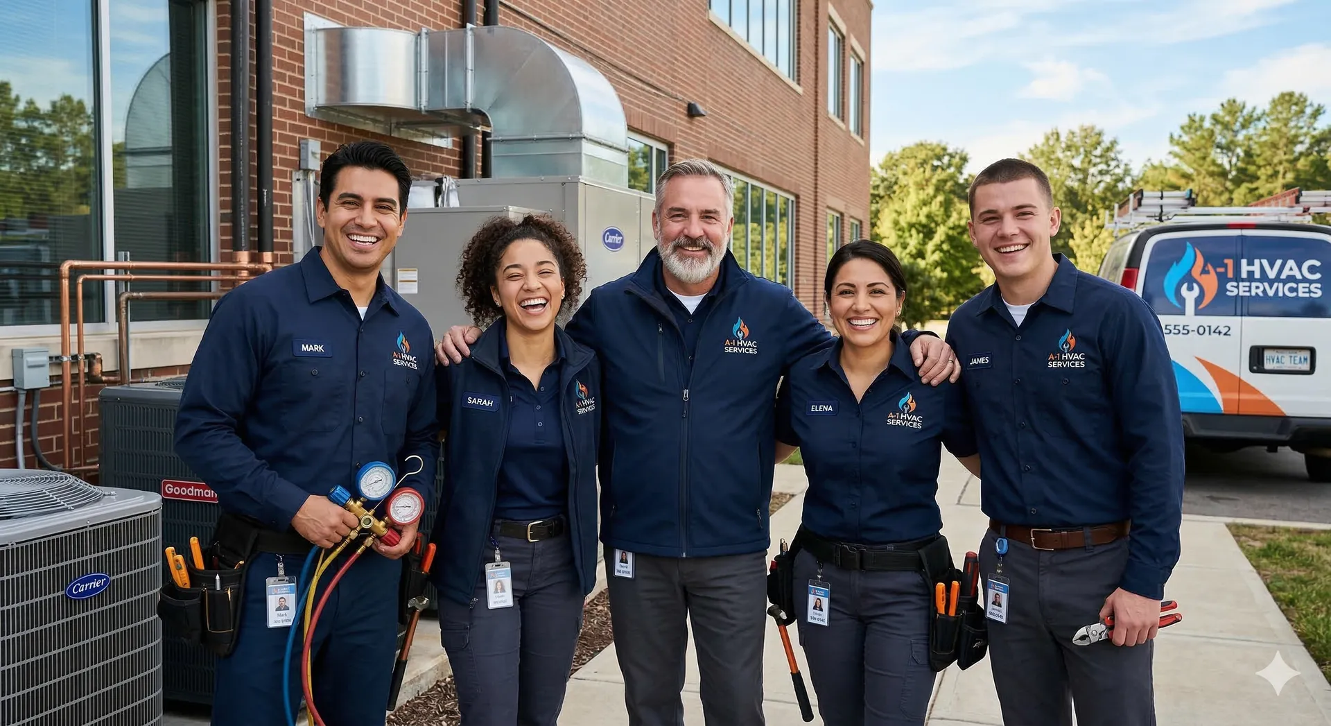 Summit Comfort HVAC team